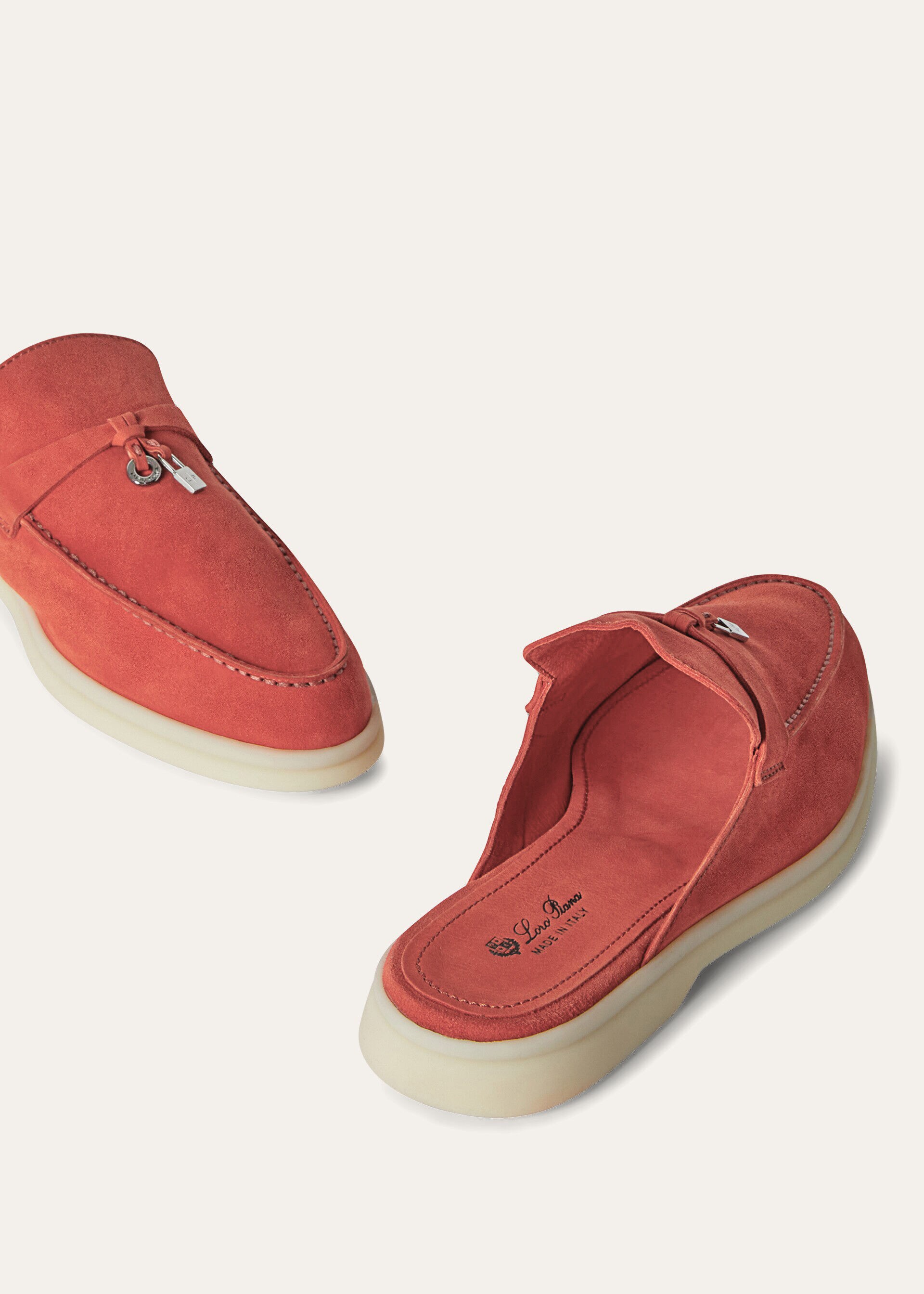 Babouche Charms Walk Loafer - Orange Flame