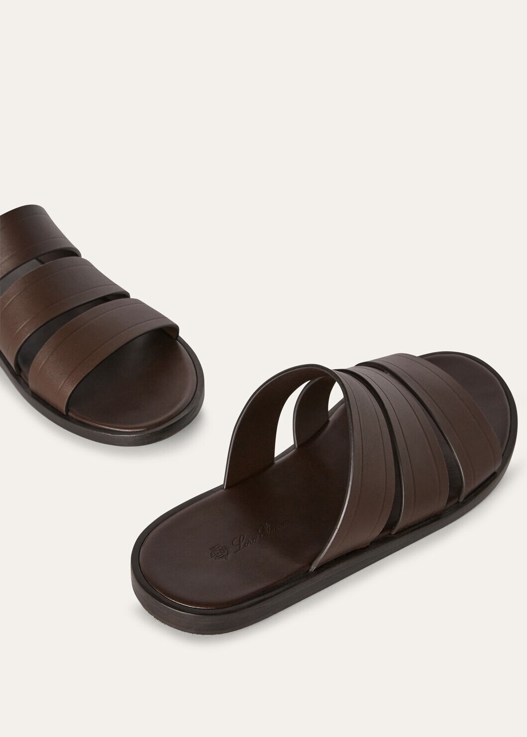 Naha calfskin sandal - Dark Mocha H0JF
