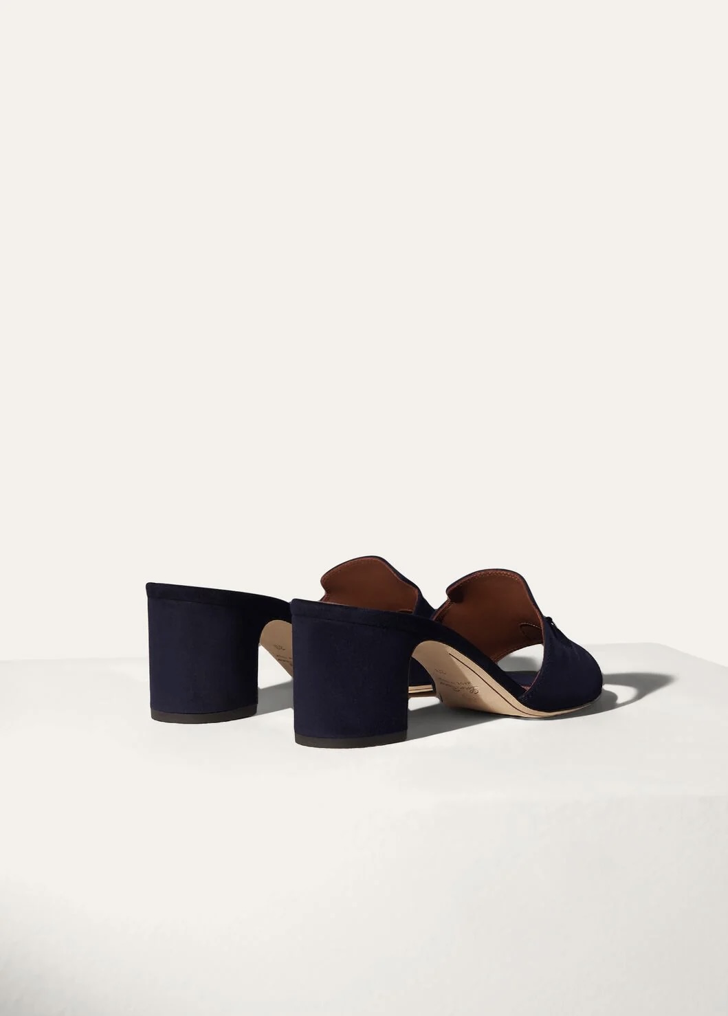 Summer Charms Suede Goatskin Sandal - Navy Blue W000