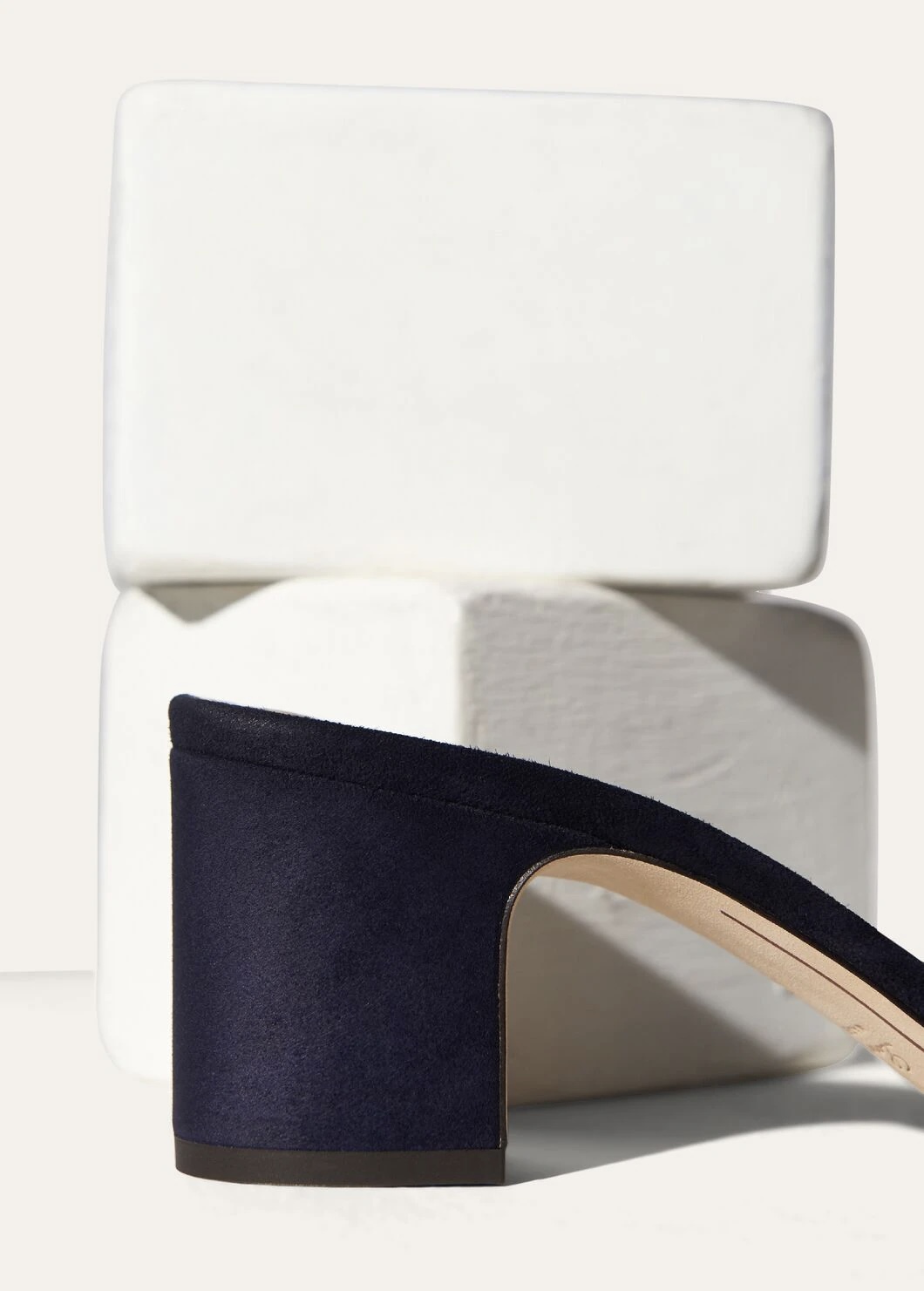 Summer Charms Suede Goatskin Sandal - Navy Blue W000