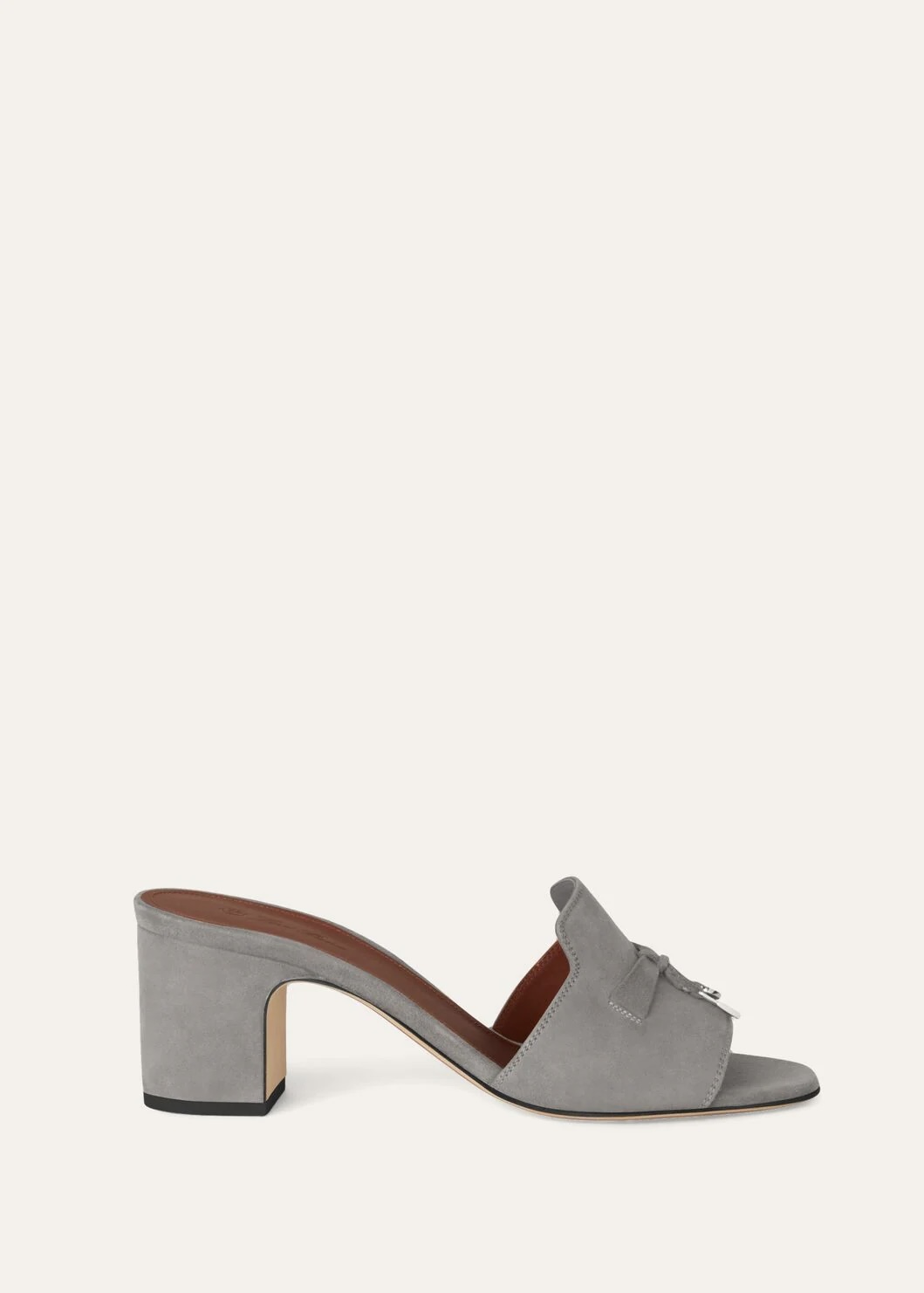 Summer Charms Suede Goatskin Sandal - War Grey 506Z