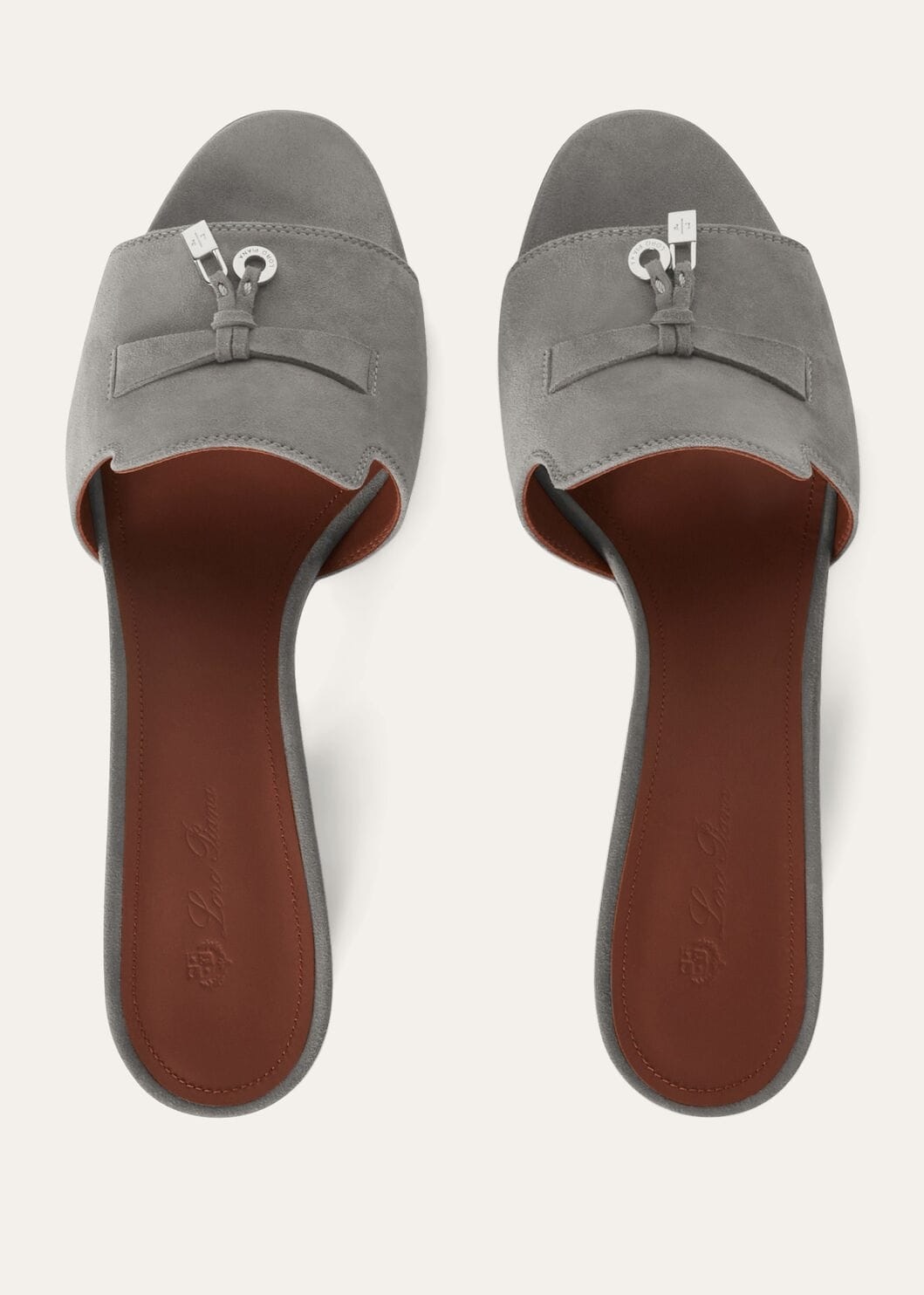 Summer Charms Suede Goatskin Sandal - War Grey 506Z