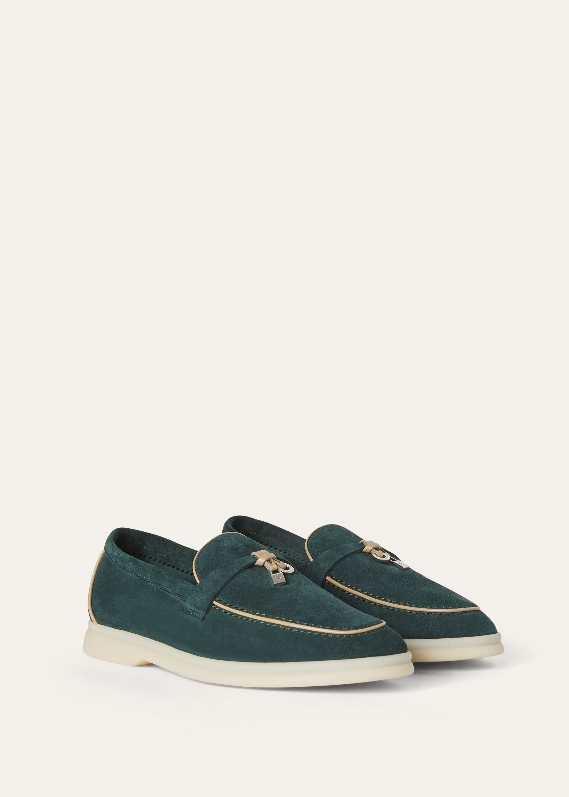 Summer Charms Walk Loafer - Emerald Noire