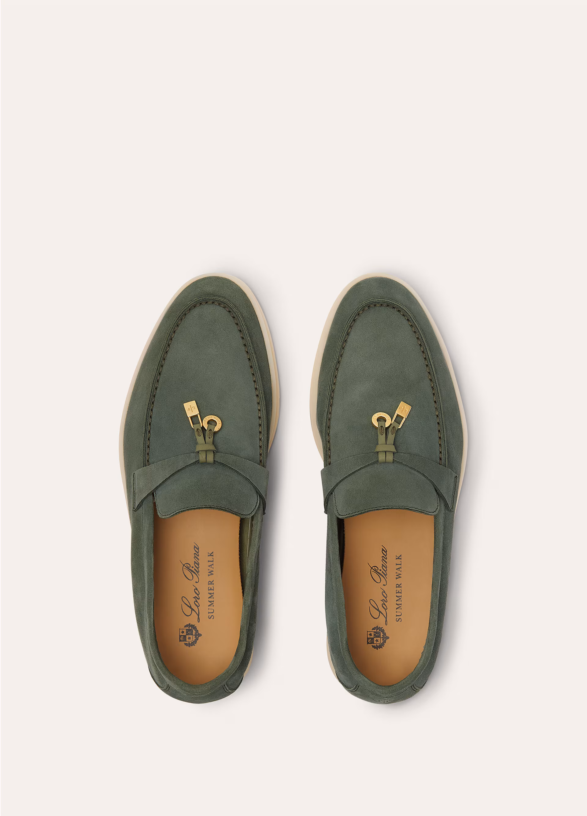 Summer Charms Walk Suede Moccasin - Green Lagoon