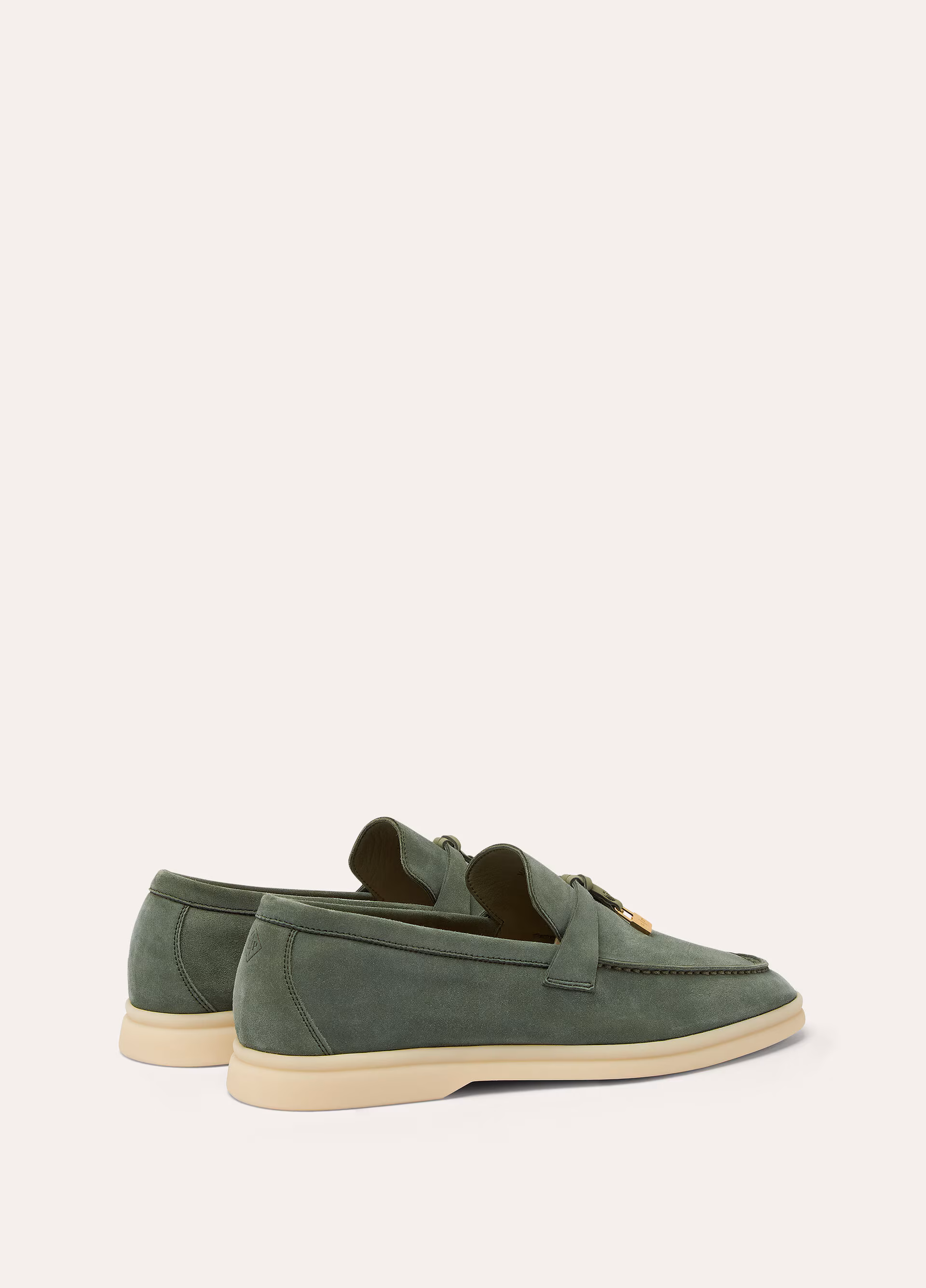 Summer Charms Walk Suede Moccasin - Green Lagoon