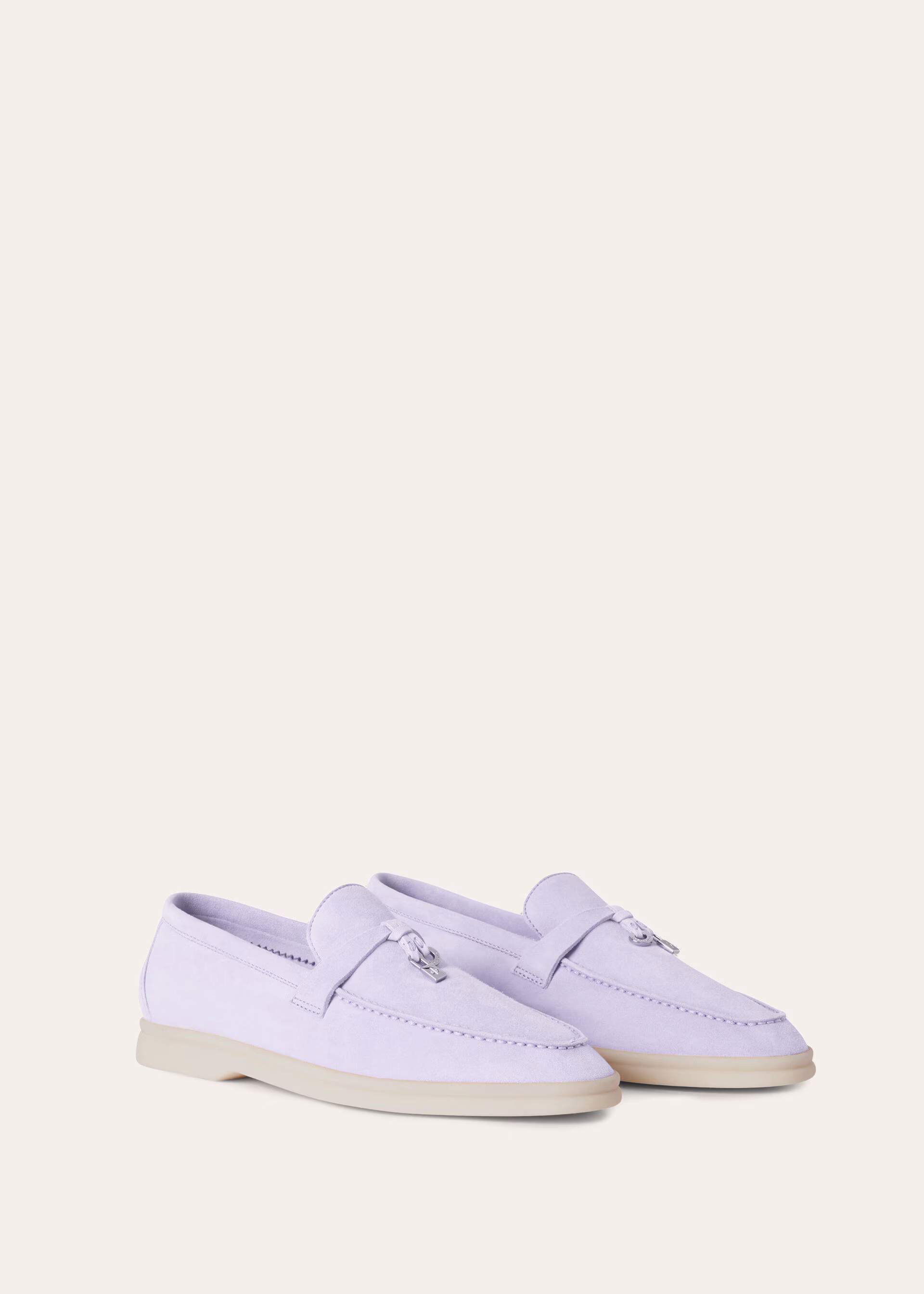 Summer Charms Walk Suede Moccasin - Lilac Wagasa