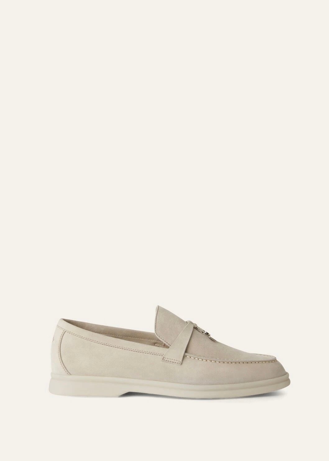 Summer Charms Walk Suede Moccasin - Pearl Powder A760