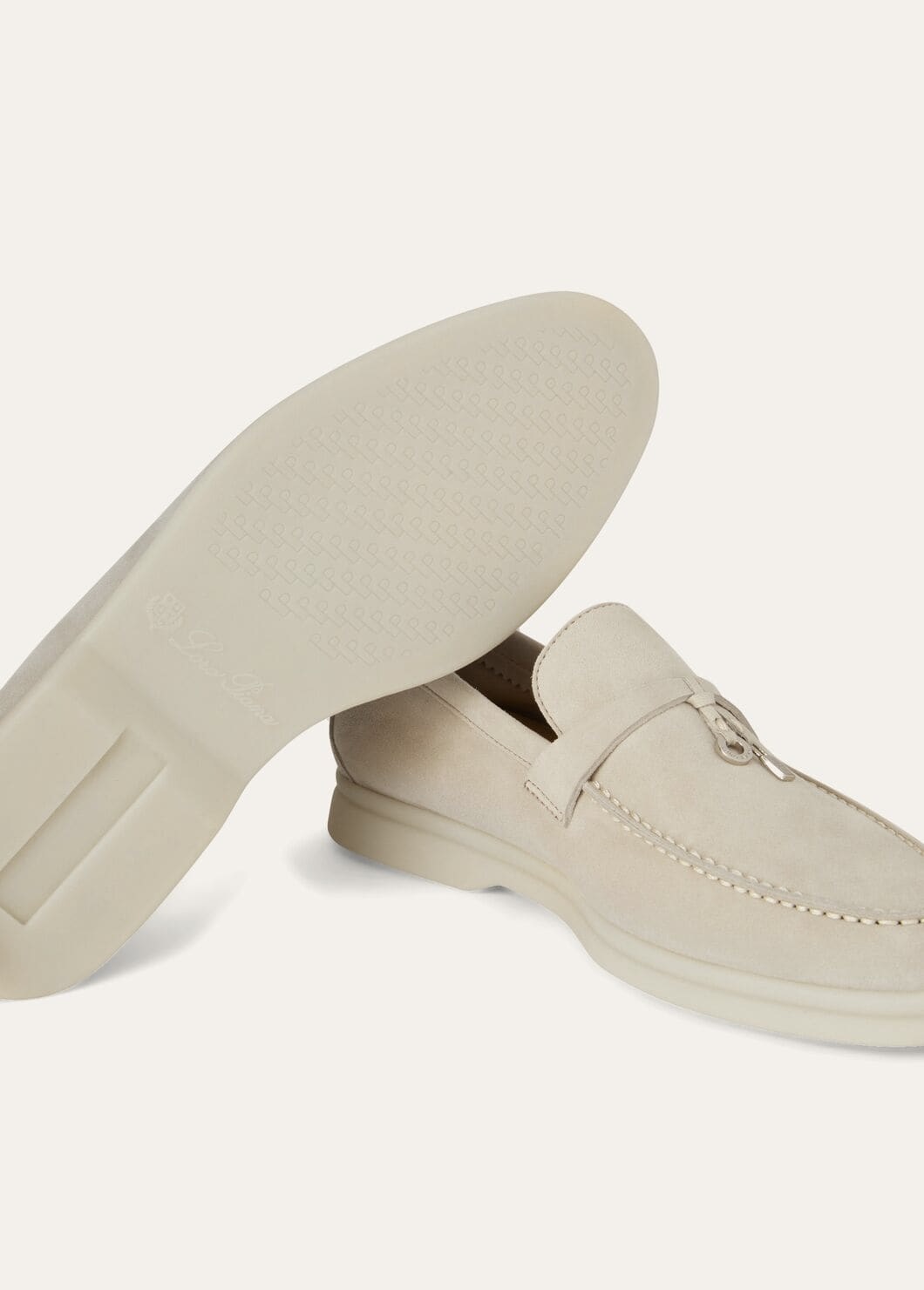 Summer Charms Walk Suede Moccasin - Pearl Powder A760