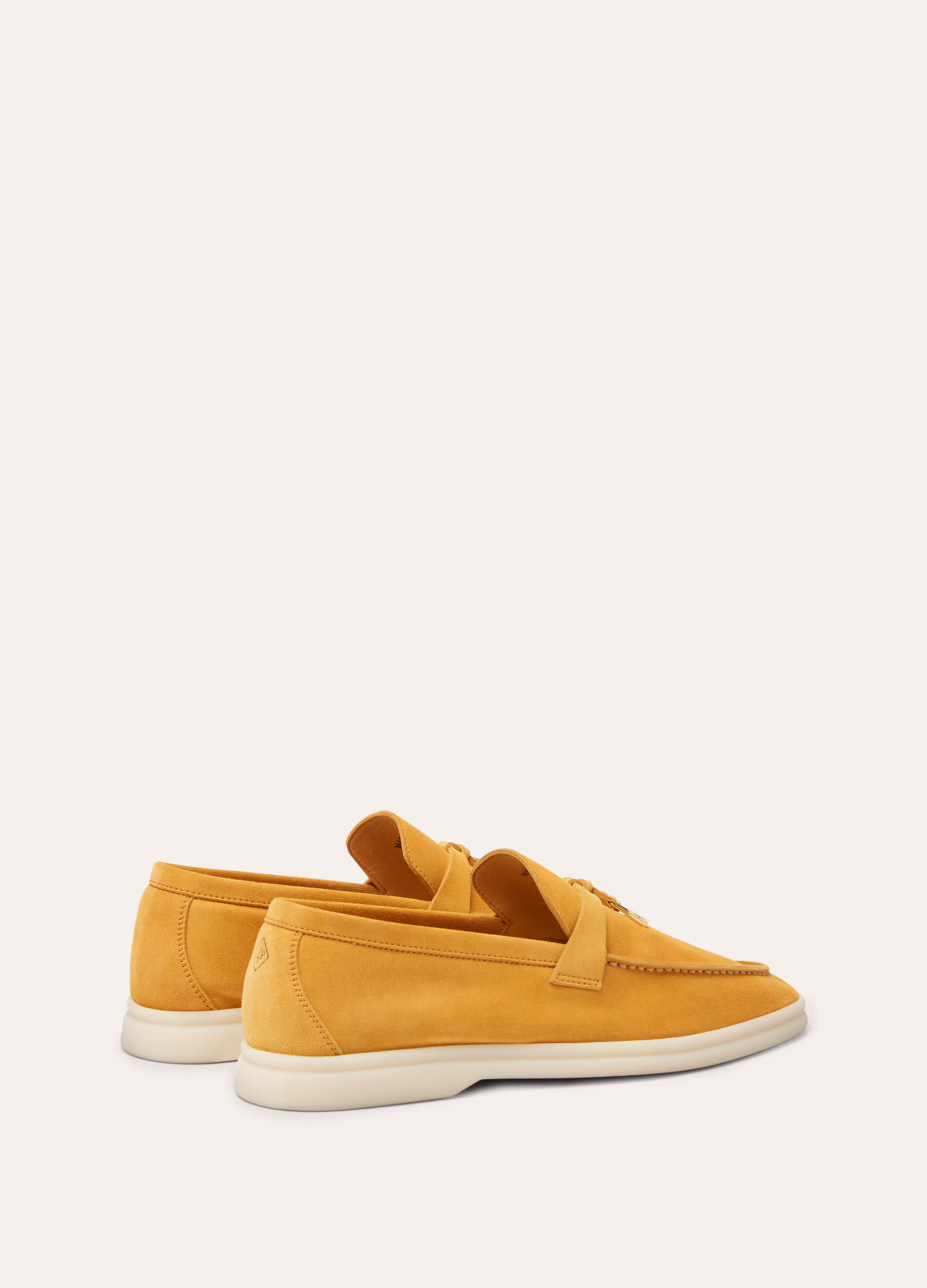 Summer Charms Walk Suede Moccasin - Saffron Tea