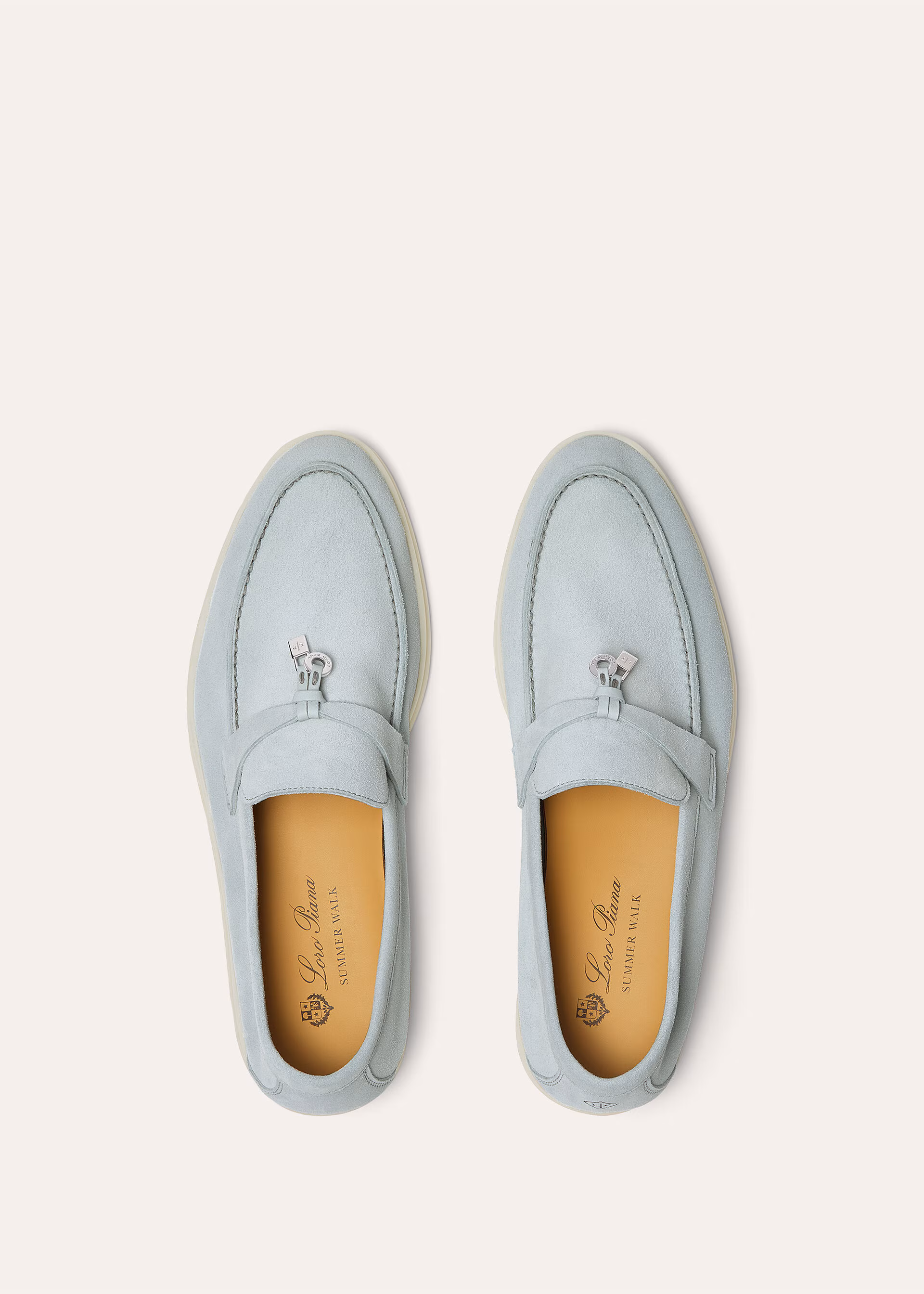 Summer Charms Walk Suede Moccasin - Spring Waterfall Melange